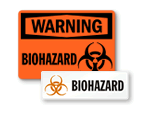 Biohazard Symbol Stickers