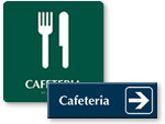 Cafeteria Signs