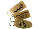 Brass Key Chain Tags