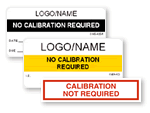 Calibration Not Required Labels