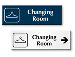 Changing Room Signs