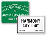 City Limit Signs