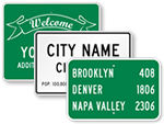 City Limit Signs