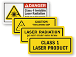 Lasers Safety Labels