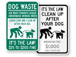 Designated Pet Area Signs | Dog Area Signs (from $5)