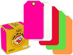 Color Coded Tag on a Roll