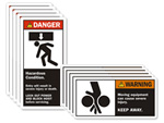 Conveyor Warning Labels