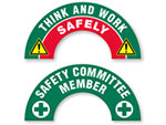 Crescent Companion Hard Hat Stickers