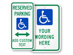 Custom ADA Parking Signs