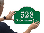 Designer Address Signs