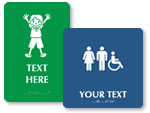 Custom Restroom Signs