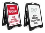 Custom BigBoss A Frame Signs