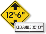 Custom Clearance Signs