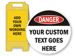 Custom Floor Signs