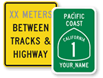 Custom Highway Signs