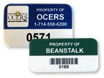 Custom Metal Adhesive Tags