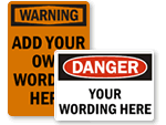 Custom OSHA Labels