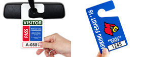 Parking Permit Hang Tags