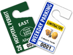 Parking Permit Hang Tags