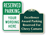 Custom Parking Signs