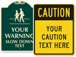 Custom Pedestrian Signs