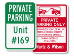 Private Parking Signs
