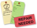 Custom Repair Tags