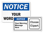 Custom Notice Labels