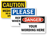 Custom Safety Signs