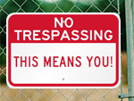 Custom Security Signs