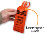 Custom Self Locking Tags