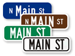 Custom Street Signs