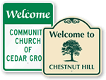 Custom Welcome Signs