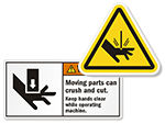 Cut Hazard Labels