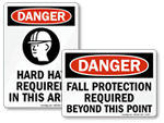 Danger PPE Signs