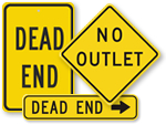 Dead End Signs