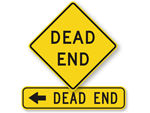 Dead End Signs