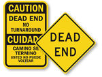 Dead End Signs