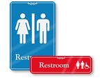 ShowCase Restroom Signs