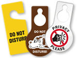 Do Not Disturb Door Hangers