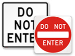 Do Not Enter 