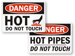 Do Not Touch Warnings