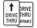 Drive Through Signs