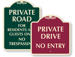 Driveway Signs