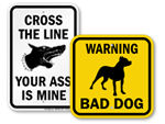 Funny Beware of Dog Signs