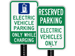 Electric Vehicle Parking Signs