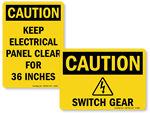 Electrical Caution Signs