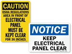 Electrical Panel Signs