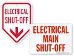 Shut Off Labels