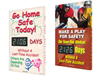 Electronic Photo Safety Scoreboards
